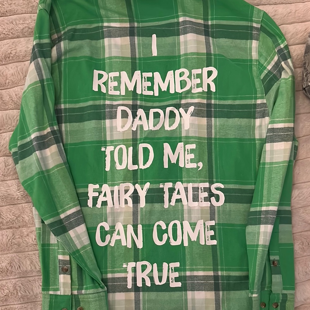 Princess Tiana Disney Cakeworthy flannel shirt size XL new Disney flannel